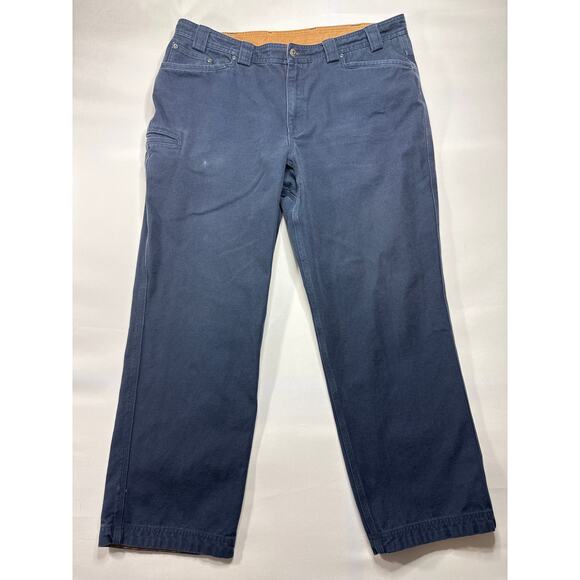 Duluth Trading Co. Other - Duluth Trading Co. Men's Relaxed Fit Blue Canvas Pants - 42x32 (41x30.5) *READ